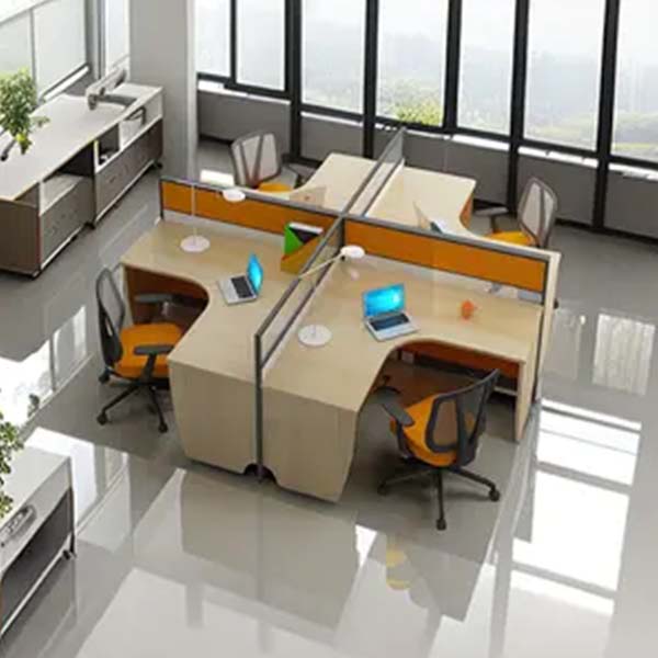 4 Seating Workstation Manufacturer in Ahmedabad