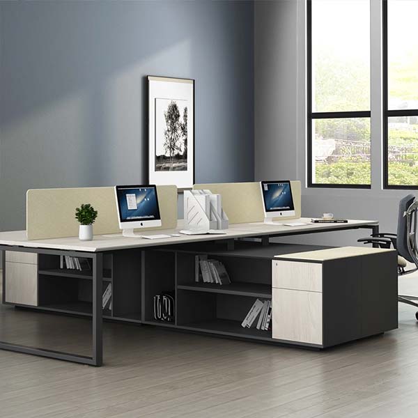 L 4 Seater Workstation Manufacturer